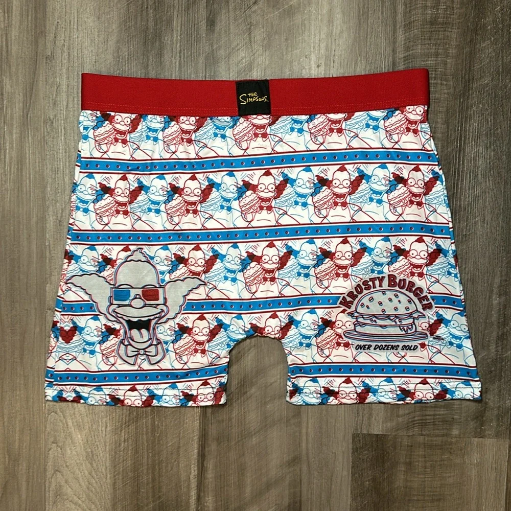 The Simpsons Krusty Burger Aero Boxer Brief - XL